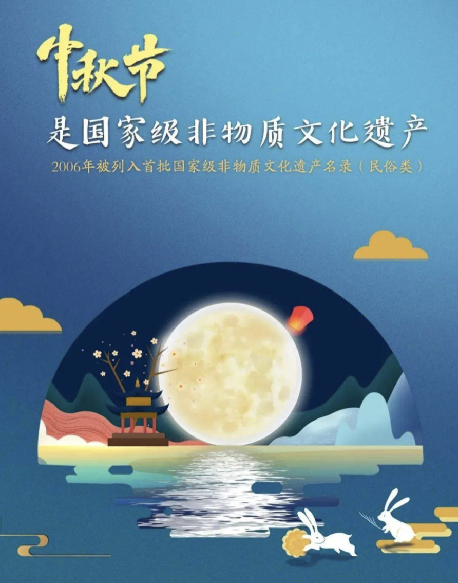 申报非遗｜中秋节2006年被列为国家级非物质文化遗产｜中秋节快乐！